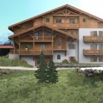 Image de synthese : chalet