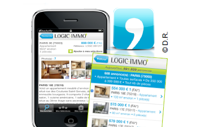 Apllication Logic Immo pour iphone