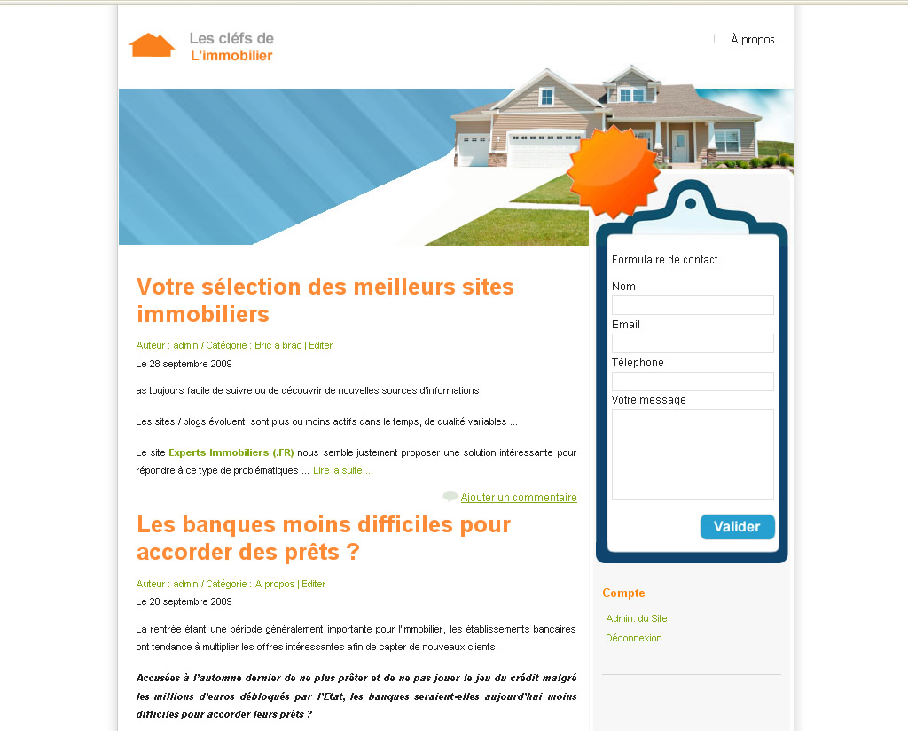 Theme immobilier
