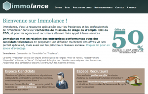 Immolance : emplois immobiliers