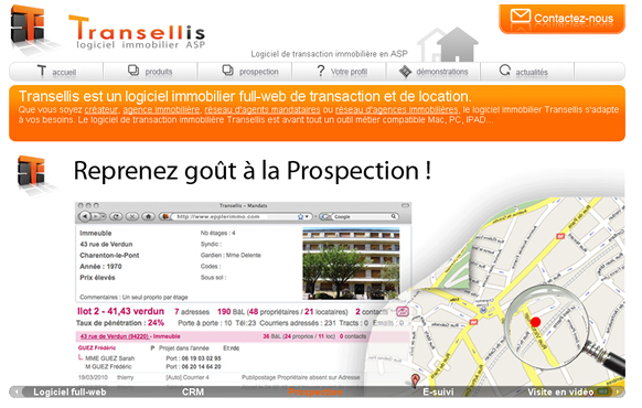 Transellis : logiciel immobilier